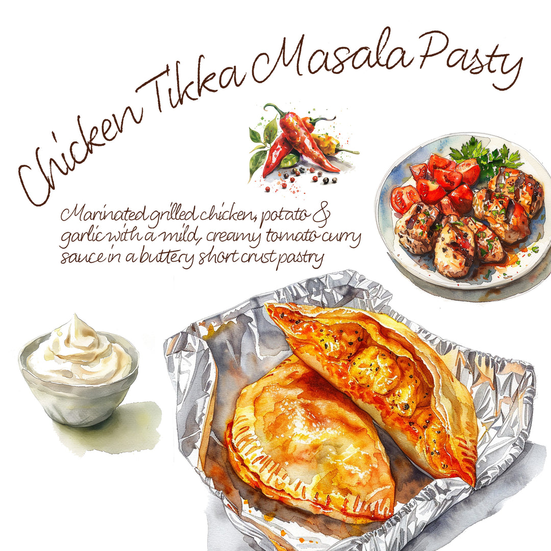 Chicken Tikka Masala Pasty
