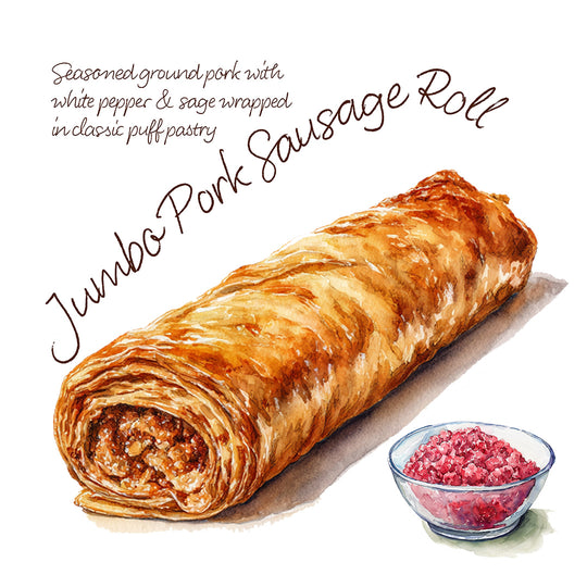 Jumbo Pork Sausage Roll